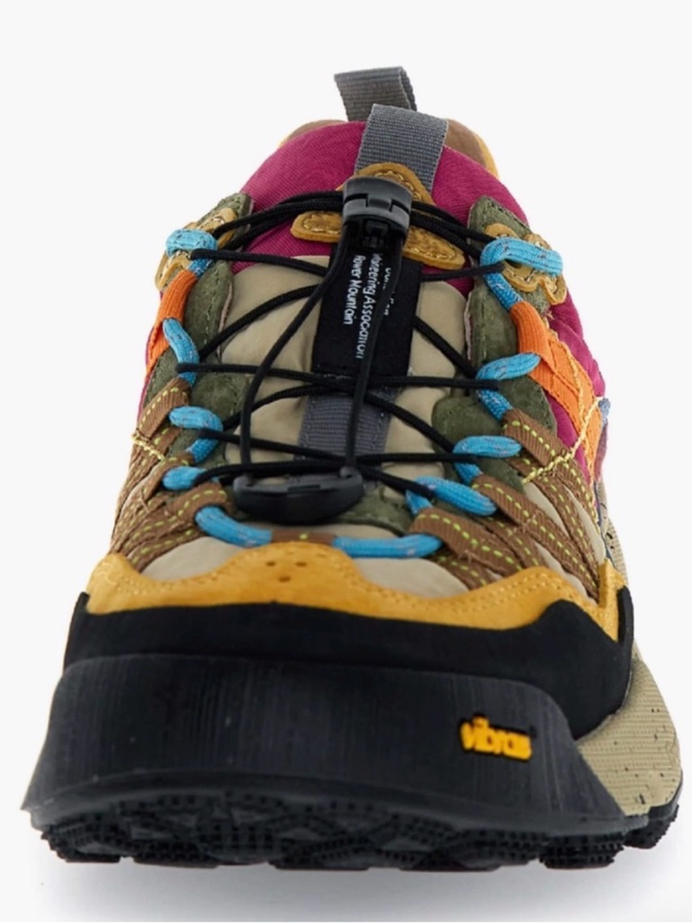 NWT Flower Mountain Iwano 2 Waterproof Hiking Shoe in Black-Dark Grey - Picture 4 of 16